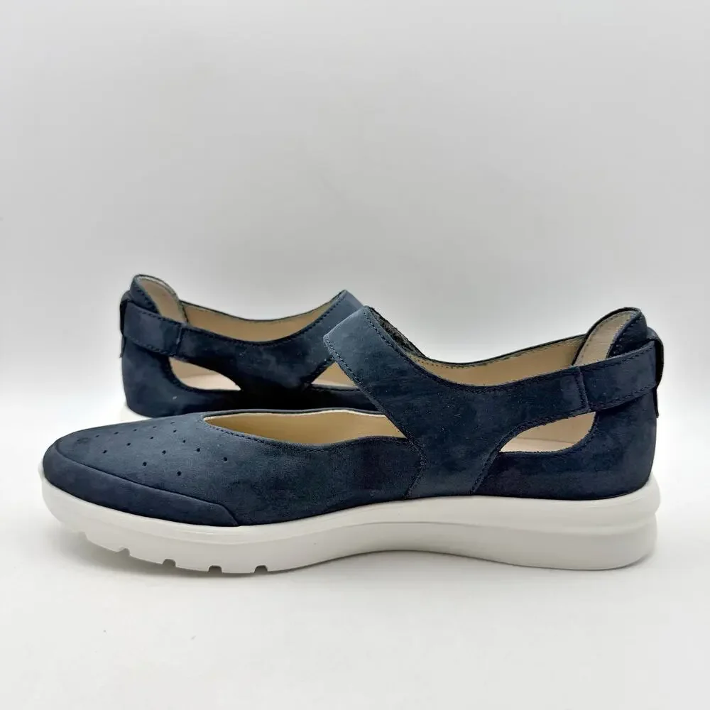 Mephisto Womens Marisa Shoes US 8.5 EU 38.5 Blue Leather Mary Janes NIB - Picture 7 of 12